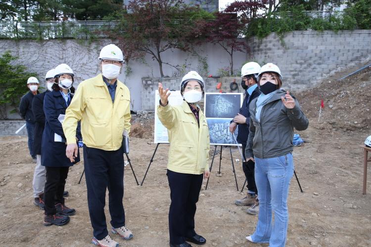 학교 등 현장방문_역촌1재건축현장 이미지